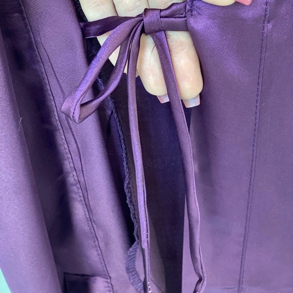 Purple short robe small NWT - Picture 4 of 4